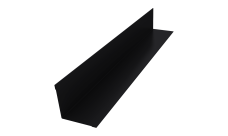 Угол внутренний 30х30 0,45 Drap TR RAL 9005 черный (2м)