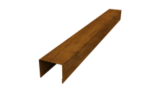 Крышка жалюзи Palermo 0,45 Print Elite Golden Wood TwinColor (2м)